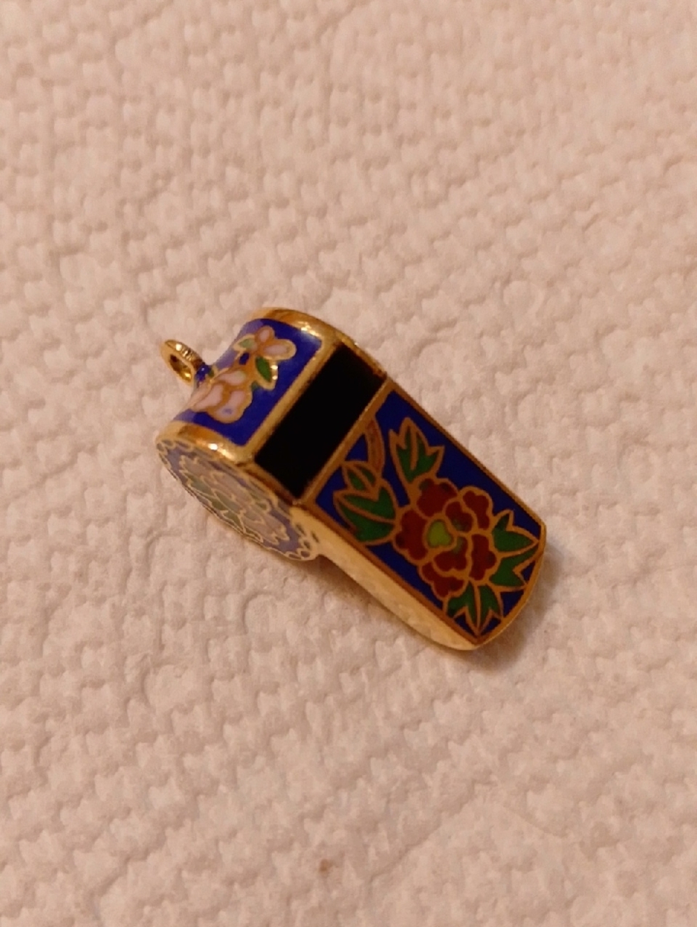 *3/$20* New Vintage Cloisonne Whistle